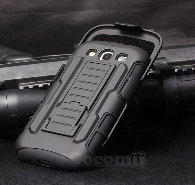 Galaxy S3 Hybrid armor Case Belt Clip Holster Galaxy S3 Hybrid armor Case Belt Clip Holster