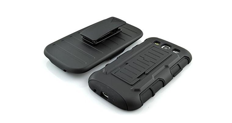 Galaxy S3 Hybrid armor Case Belt Clip Holster Galaxy S3 Hybrid armor Case Belt Clip Holster