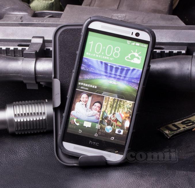 HTC M8 Hybrid armor Case Belt Clip Holster HTC M8 Hybrid armor Case Belt Clip Holster