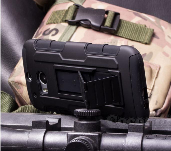 HTC M8 Hybrid armor Case Belt Clip Holster HTC M8 Hybrid armor Case Belt Clip Holster