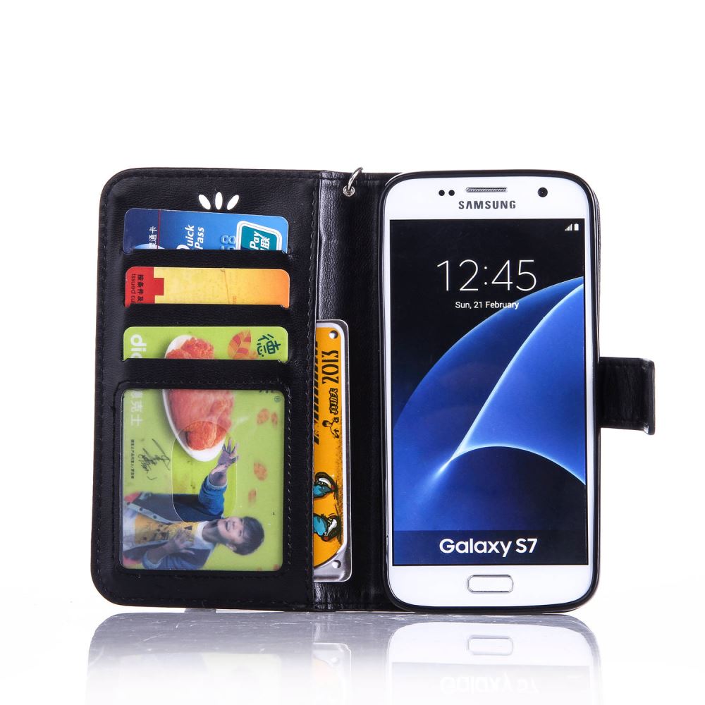 Galaxy S7 EDGE case ID wallet leather case printed