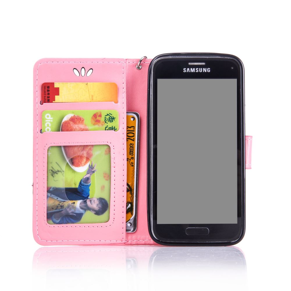Galaxy S5 case ID wallet leather case printed