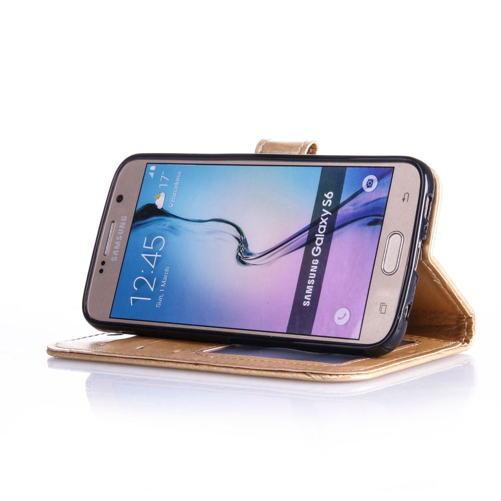 Galaxy S6 case ID wallet leather case printed