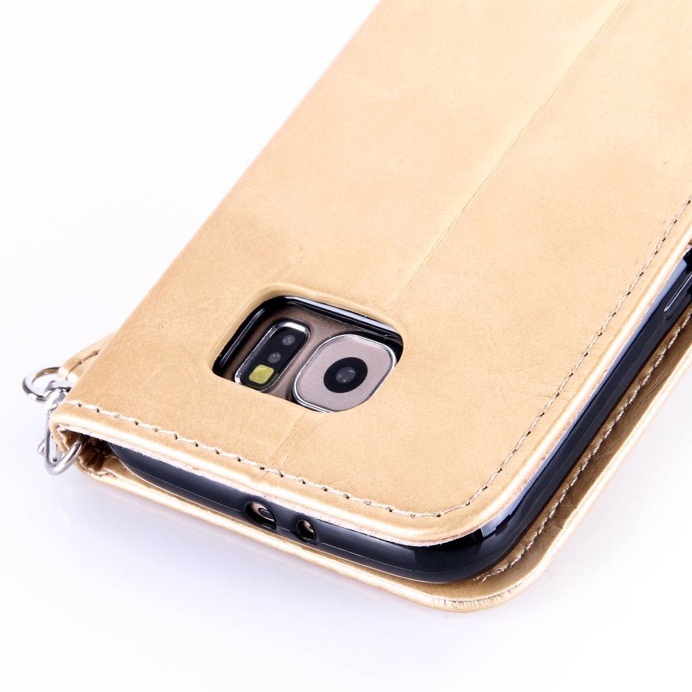 Galaxy S6 case ID wallet leather case printed
