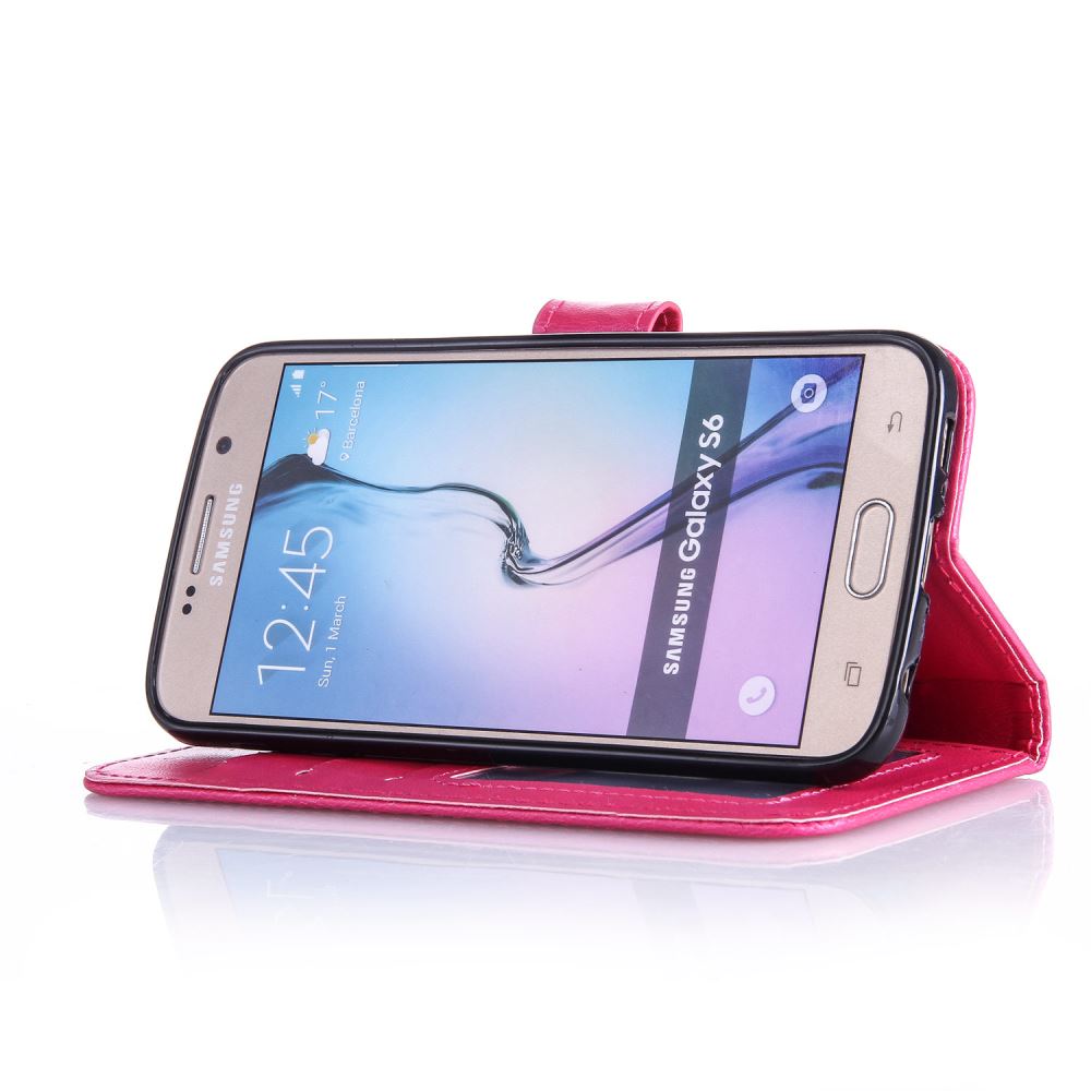 Galaxy S6 case ID wallet leather case printed