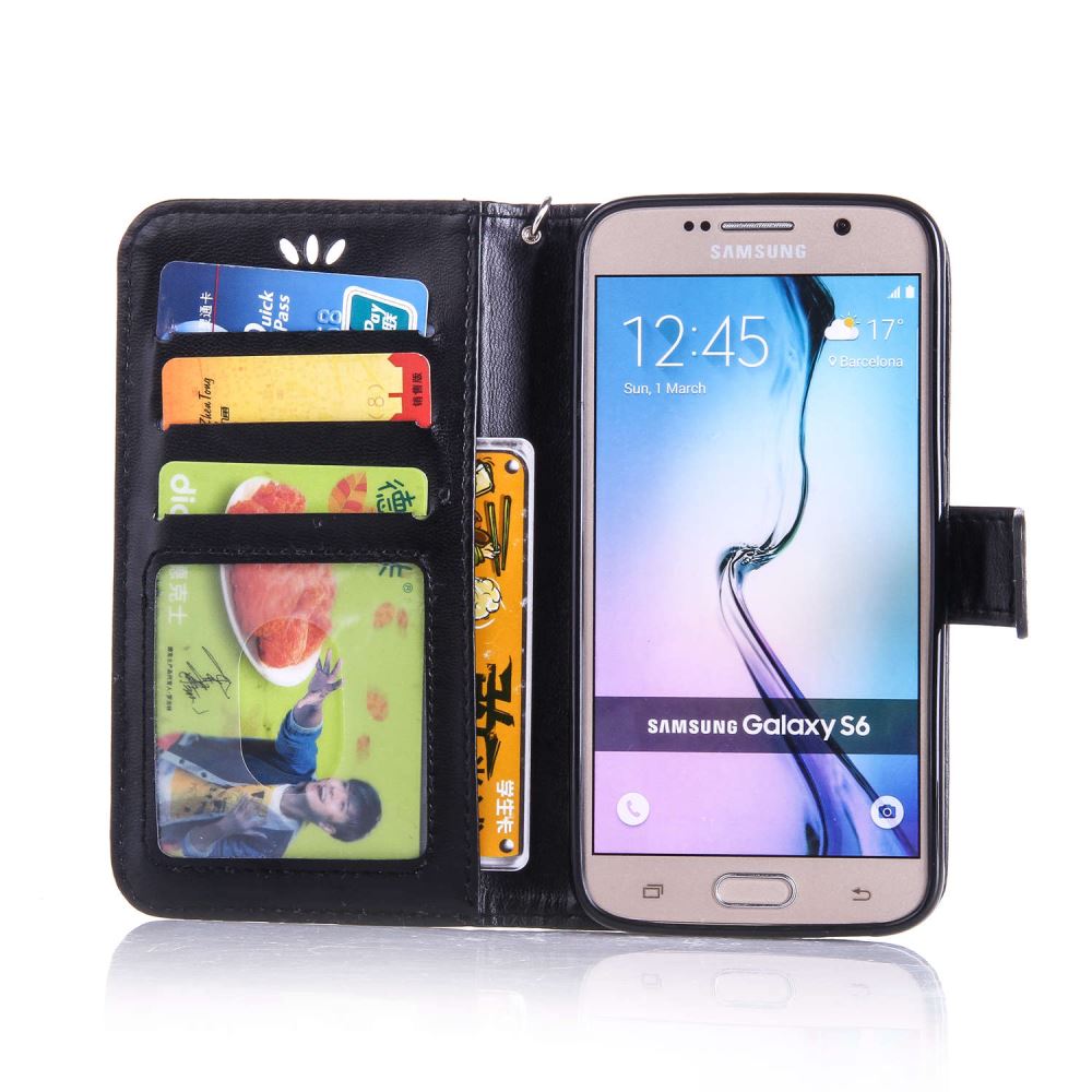 Galaxy S6 case ID wallet leather case printed