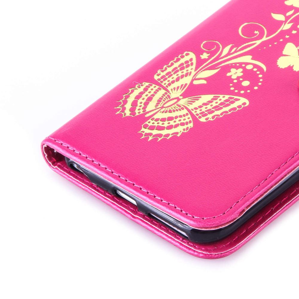 iPhone 5 5S SE case ID wallet leather case printed