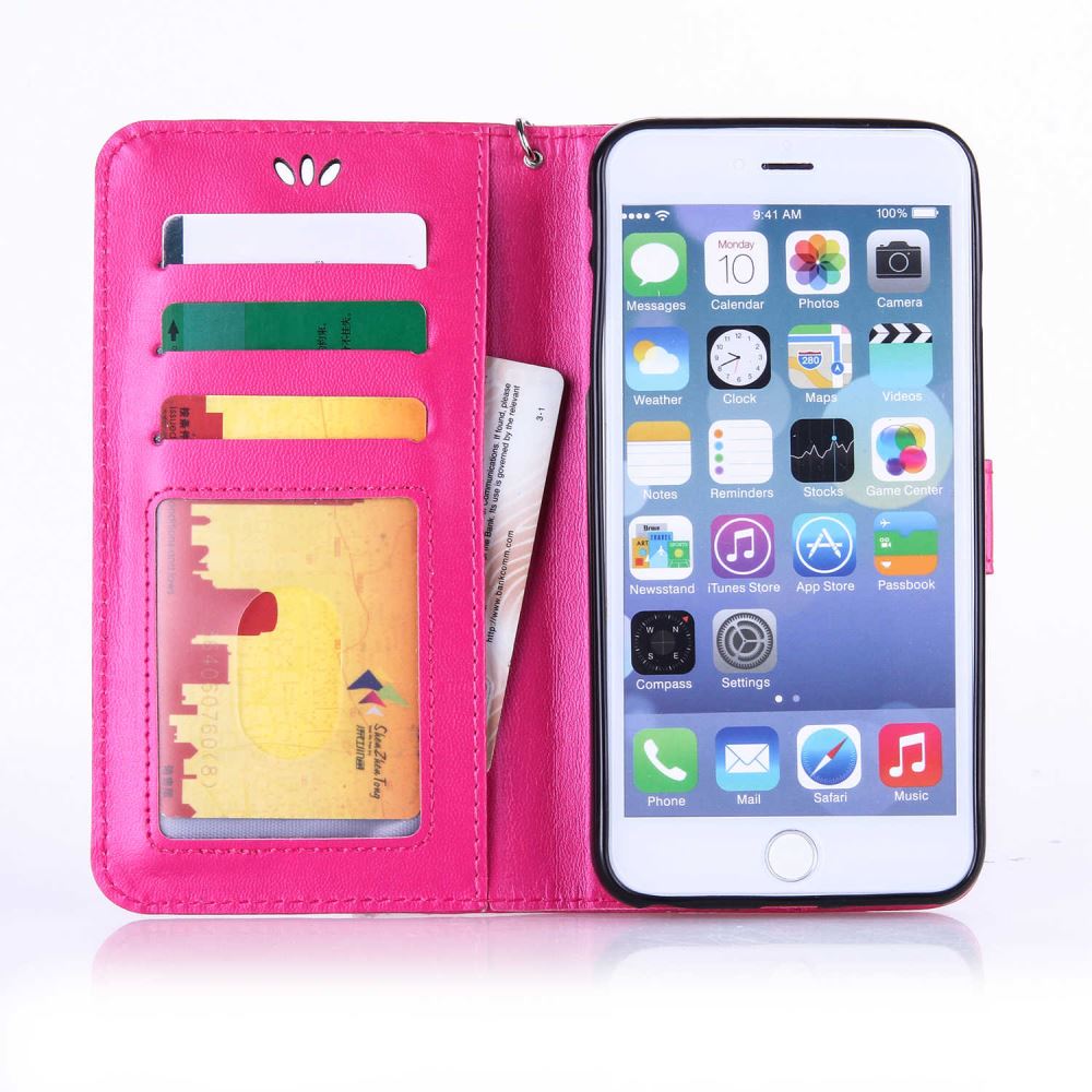 iPhone 5 5S SE case ID wallet leather case printed