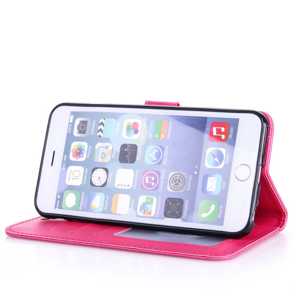 iPhone 5 5S SE case ID wallet leather case printed