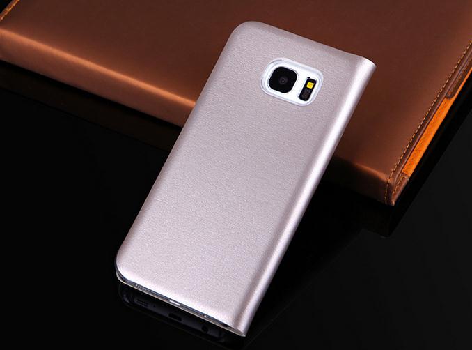 Galaxy S6 case Flip Leather Cover with Card