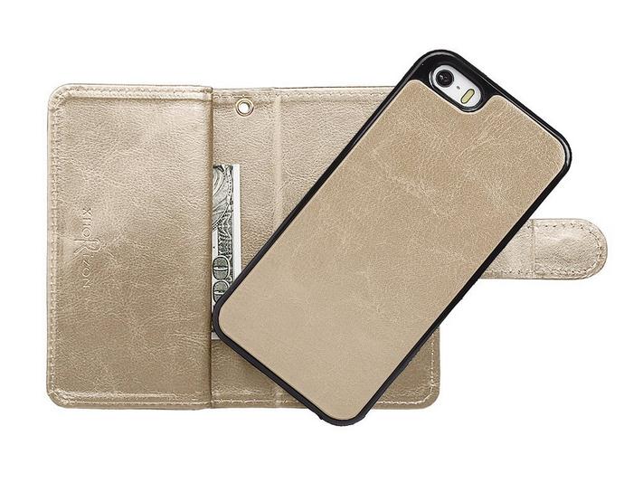 iPhone 5 5s se detachable wallet leather case iPhone 5 5s se detachable wallet leather case