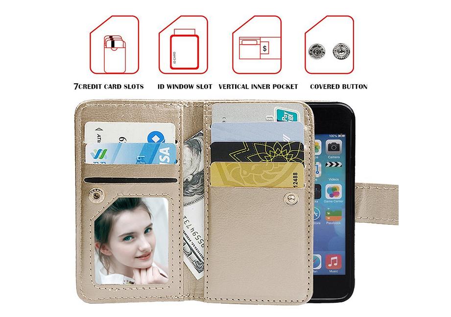 iPhone 5C detachable wallet leather case iPhone 5C detachable wallet leather case