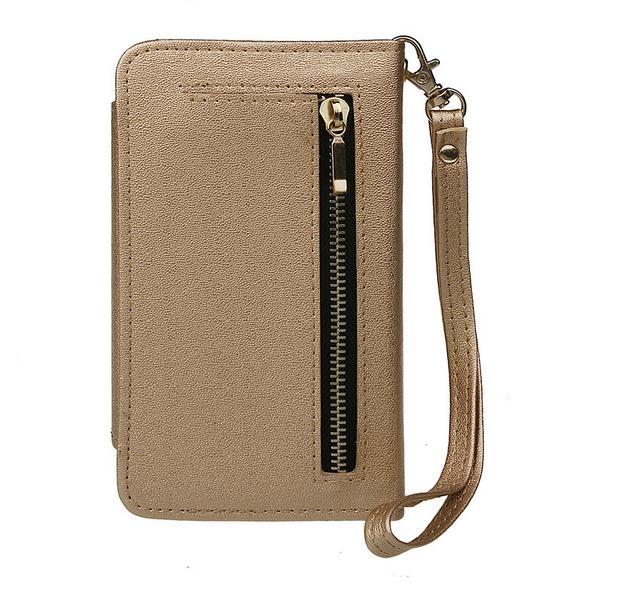 Galaxy Note 3 double wallet leather detachable case