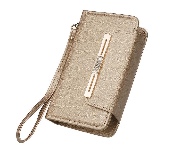 Galaxy Note 3 double wallet leather detachable case