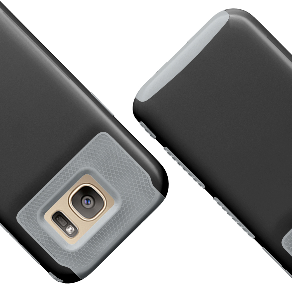 Galaxy S7 EDGE Case Heavy Duty Hybrid Rugged Case