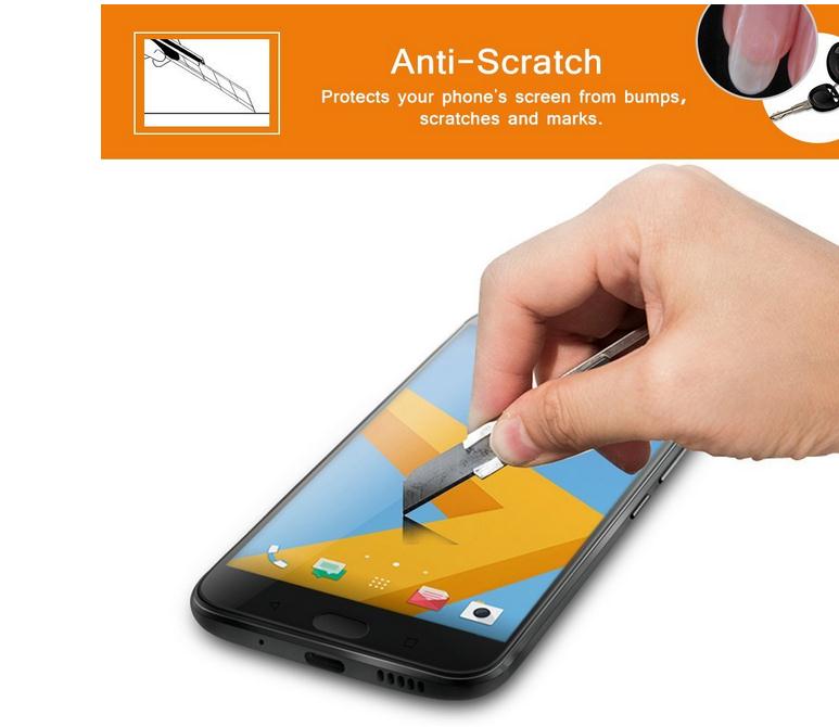 HTC M10  Tempered Glass Full Screen Protector