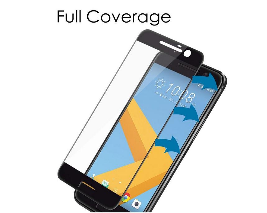 HTC M10  Tempered Glass Full Screen Protector