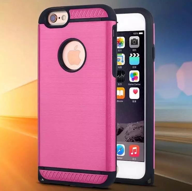 iPhone 6 6s case brushed metal heavy duty shockproof slim case iPhone 6 6s case brushed metal heavy duty shockproof slim case