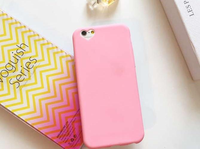 iPhone 6 Plus 6S Plus TPU case heart style camera hole Soft Gel Ultra Thin  case