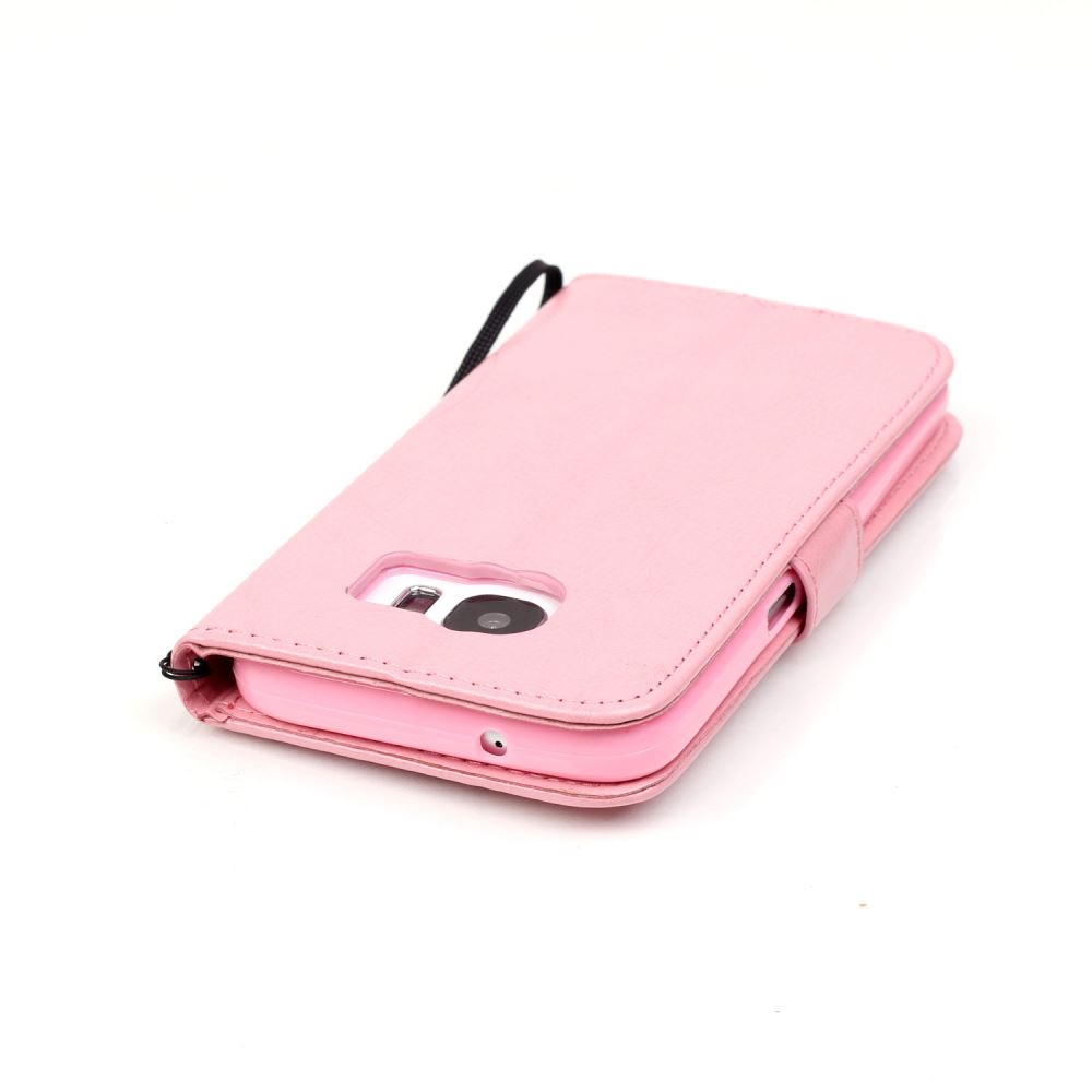 Samsung Galaxy S7 Case Premium leather Embossing wallet folio case Samsung Galaxy S7 Case Premium leather Embossing wallet folio case