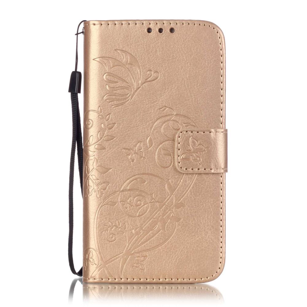 Samsung Galaxy S7 Case Premium leather Embossing wallet folio case