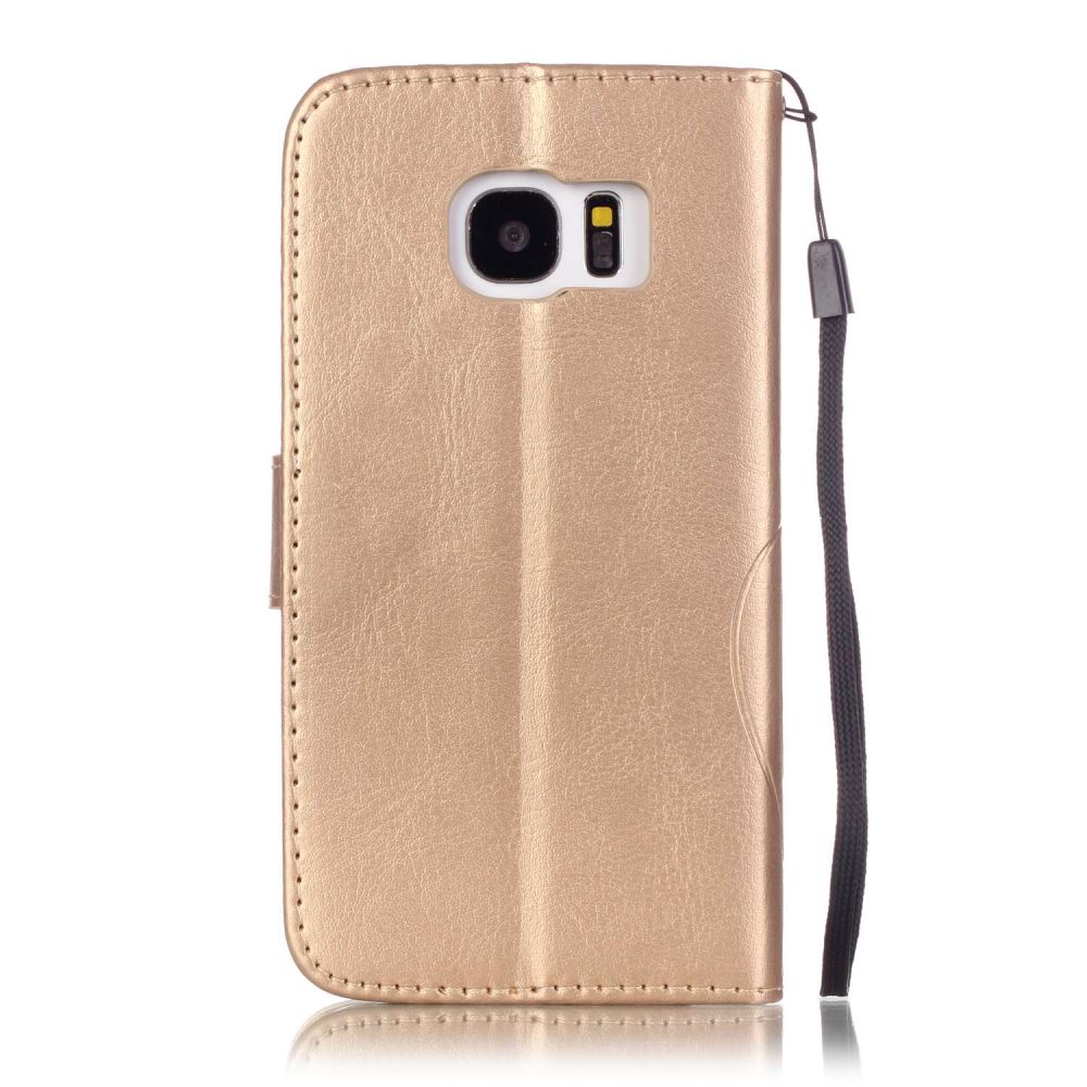 Samsung Galaxy S7 Case Premium leather Embossing wallet folio case