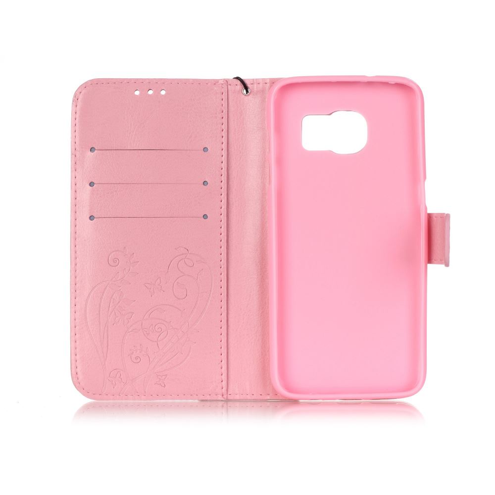 Samsung Galaxy S7 Edge Case Premium leather Embossing wallet folio case Samsung Galaxy S7 Edge Case Premium leather Embossing wallet folio case