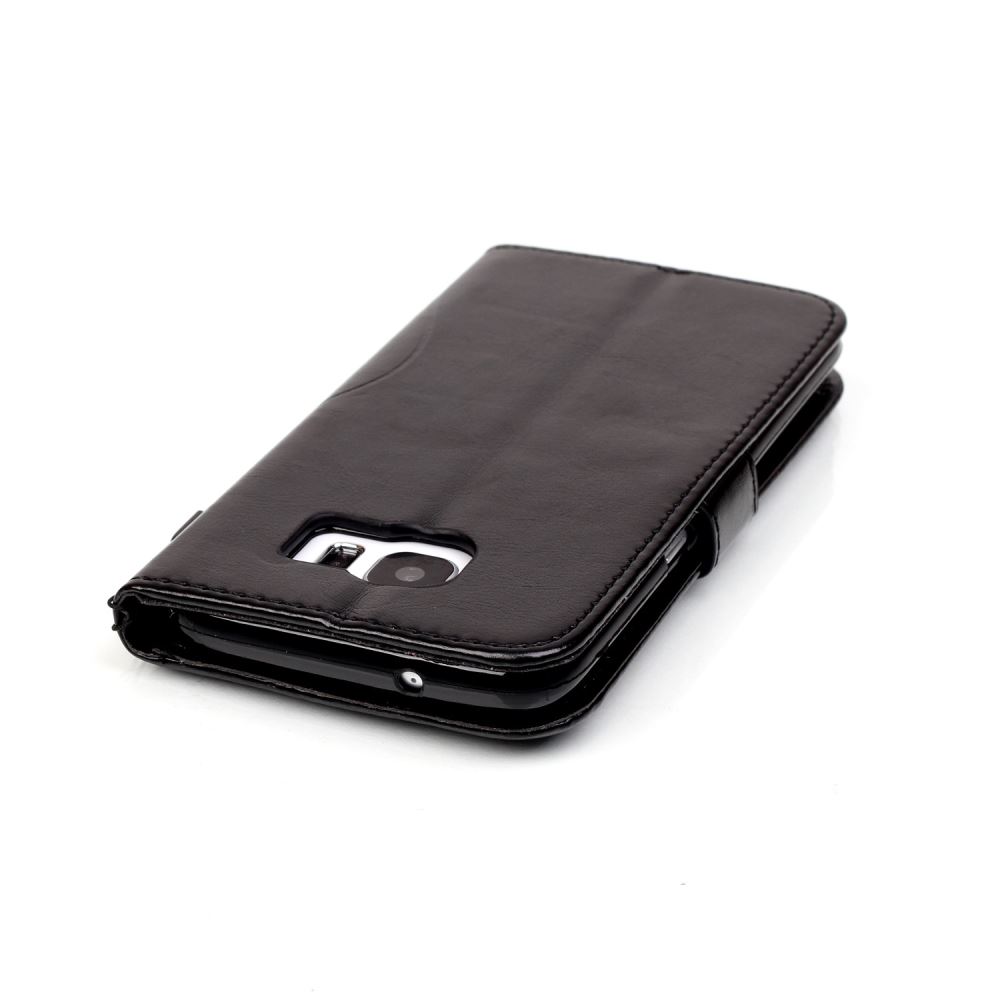 Samsung Galaxy S7 edge Case Premium leather Embossing wallet folio case