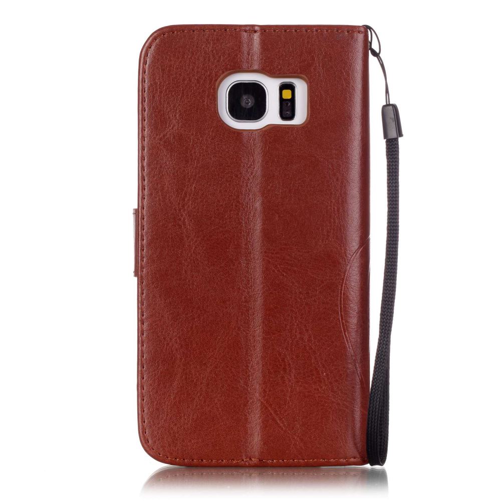 Samsung Galaxy S7 edge Case Premium leather Embossing wallet folio case Samsung Galaxy S7 edge Case Premium leather Embossing wallet folio case