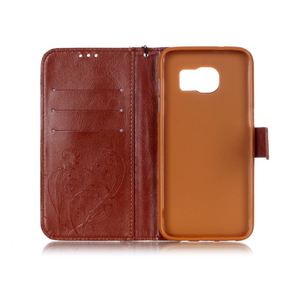 Samsung Galaxy S7 edge Case Premium leather Embossing wallet folio case Samsung Galaxy S7 edge Case Premium leather Embossing wallet folio case