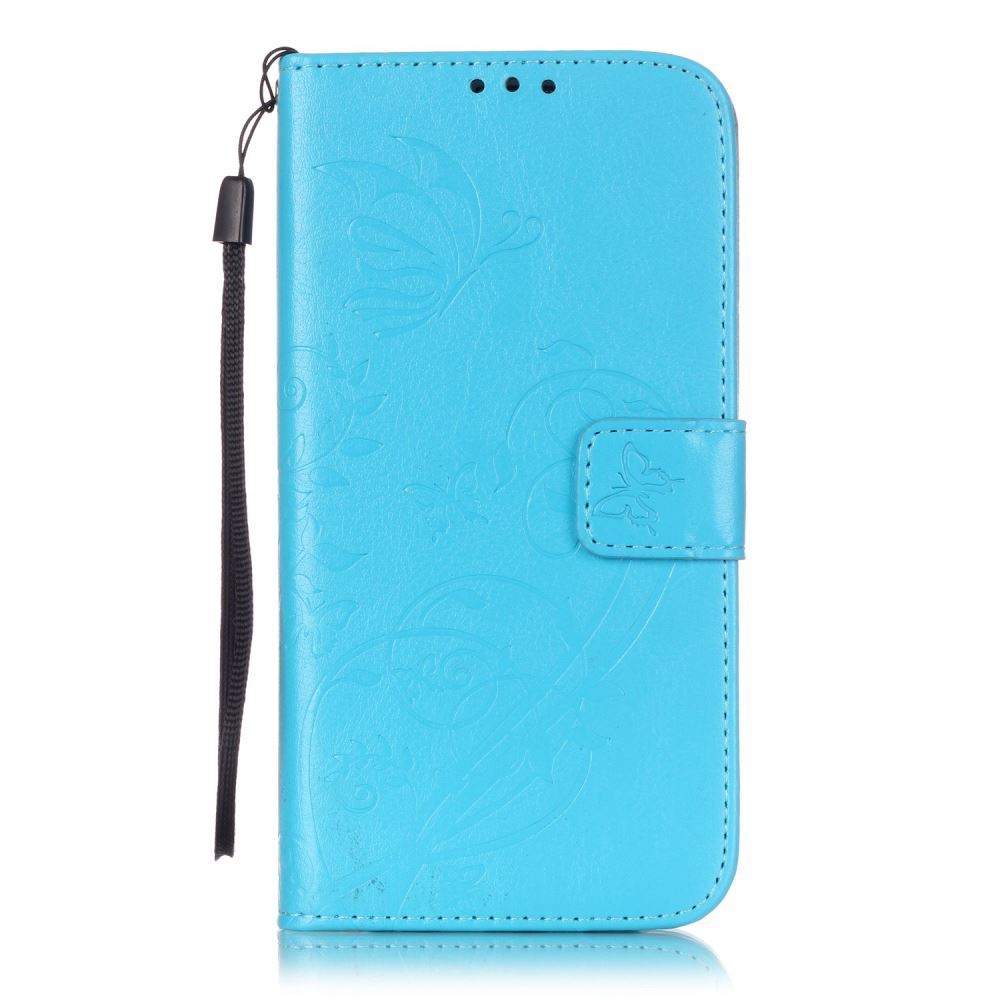 Samsung Galaxy S7 edge Case Premium leather Embossing wallet folio case