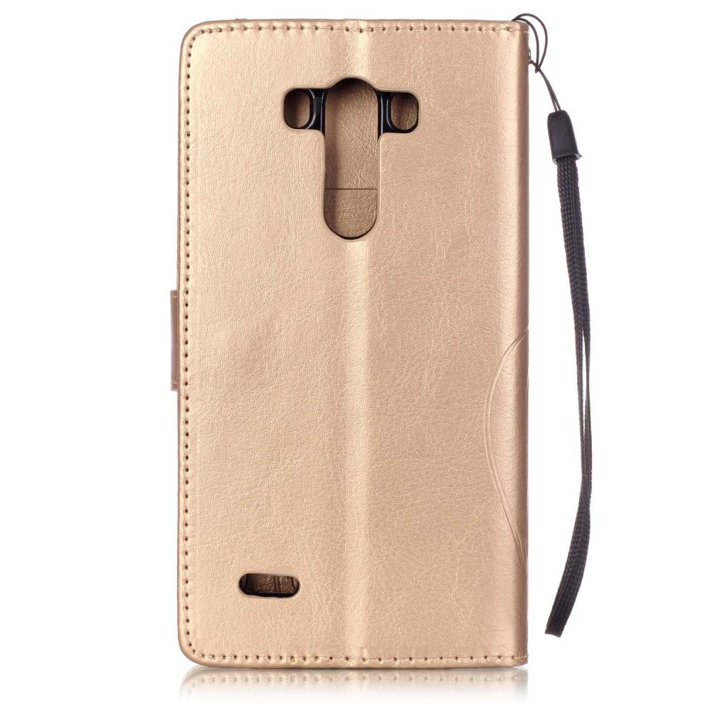 LG G3 Case Premium leather Embossing wallet folio case