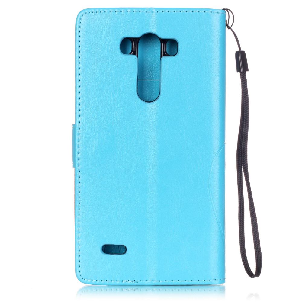 LG G3 Case Premium leather Embossing wallet folio case