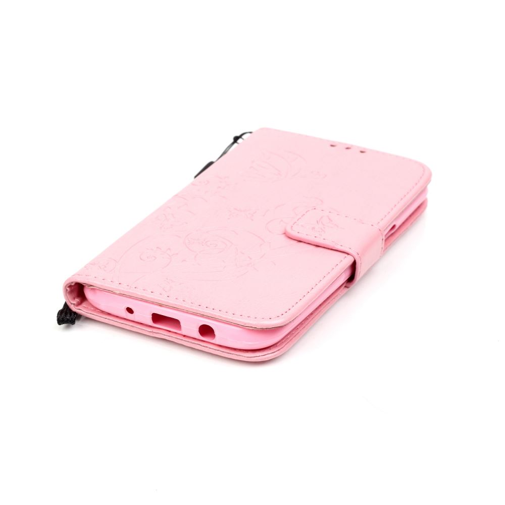 Samsung Galaxy J5 CASE Premium Leather Embossing wallet Folio case