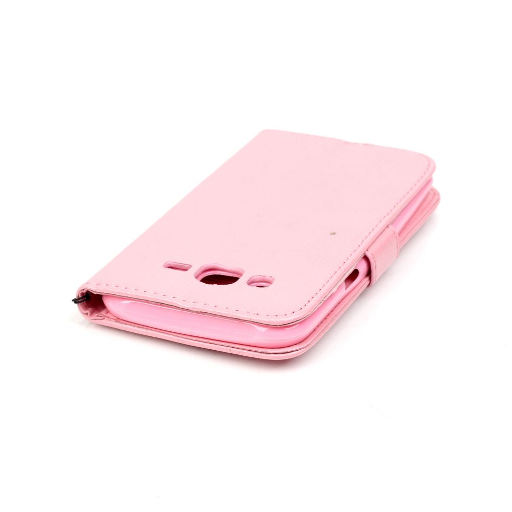 Samsung Galaxy J5 CASE Premium Leather Embossing wallet Folio case