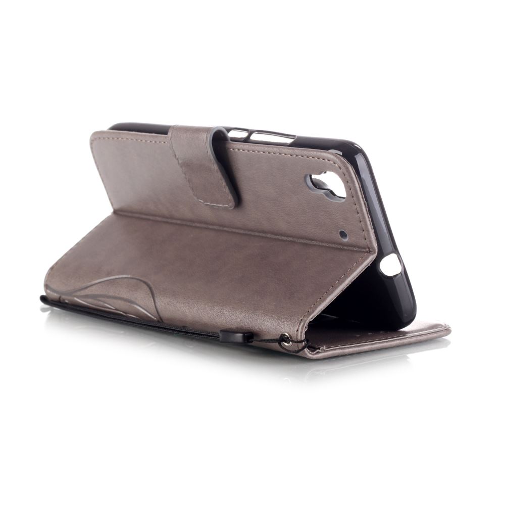 HUAWEI Y6 Case Premium Leather Embossing wallet leather case HUAWEI Y6 Case Premium Leather Embossing wallet leather case