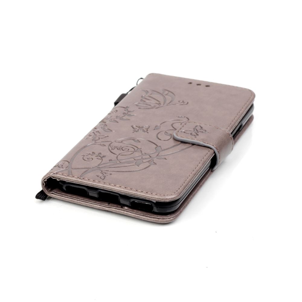 HUAWEI Y6 Case Premium Leather Embossing wallet leather case HUAWEI Y6 Case Premium Leather Embossing wallet leather case