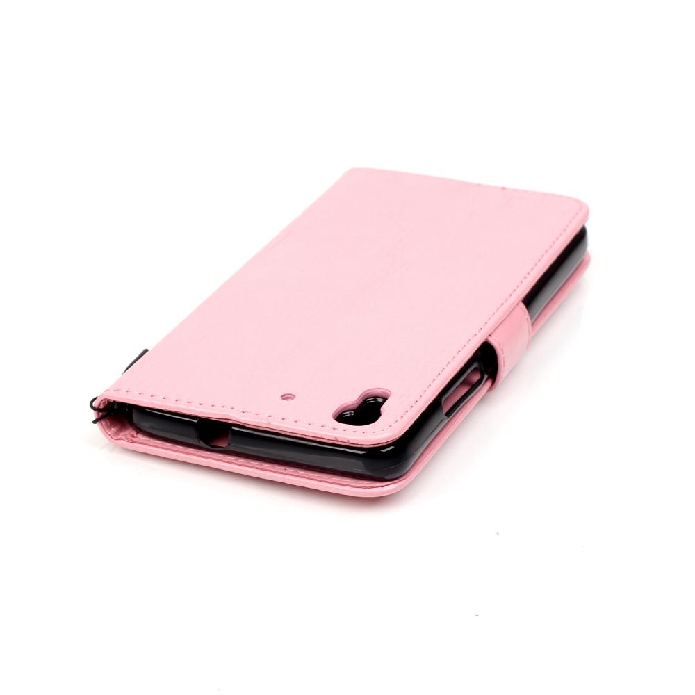 HUAWEI Y6 Case Premium Leather Embossing wallet leather case