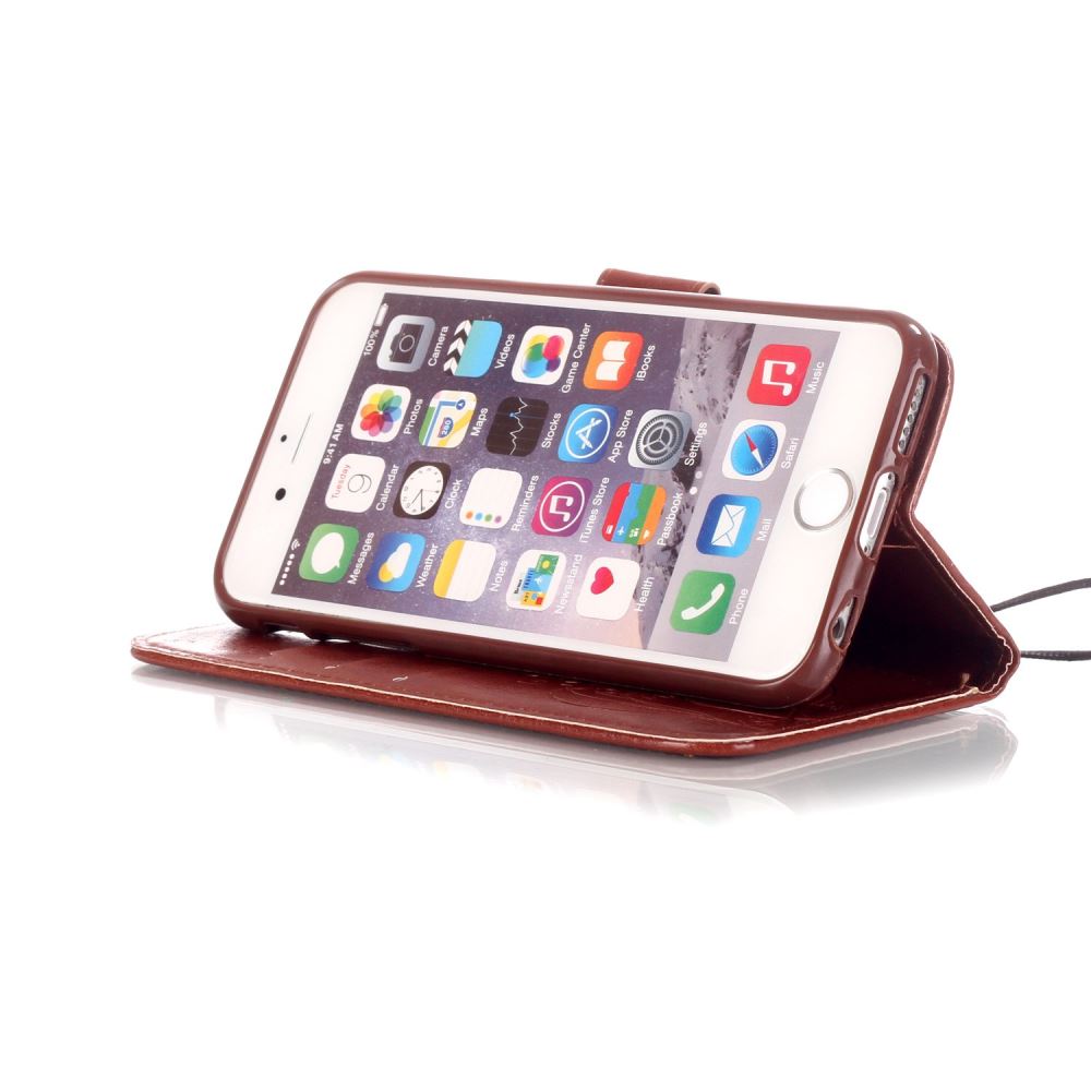 iPhone 6 6S Premium Leather Embossing wallet Folio case iPhone 6 6S Premium Leather Embossing wallet Folio case