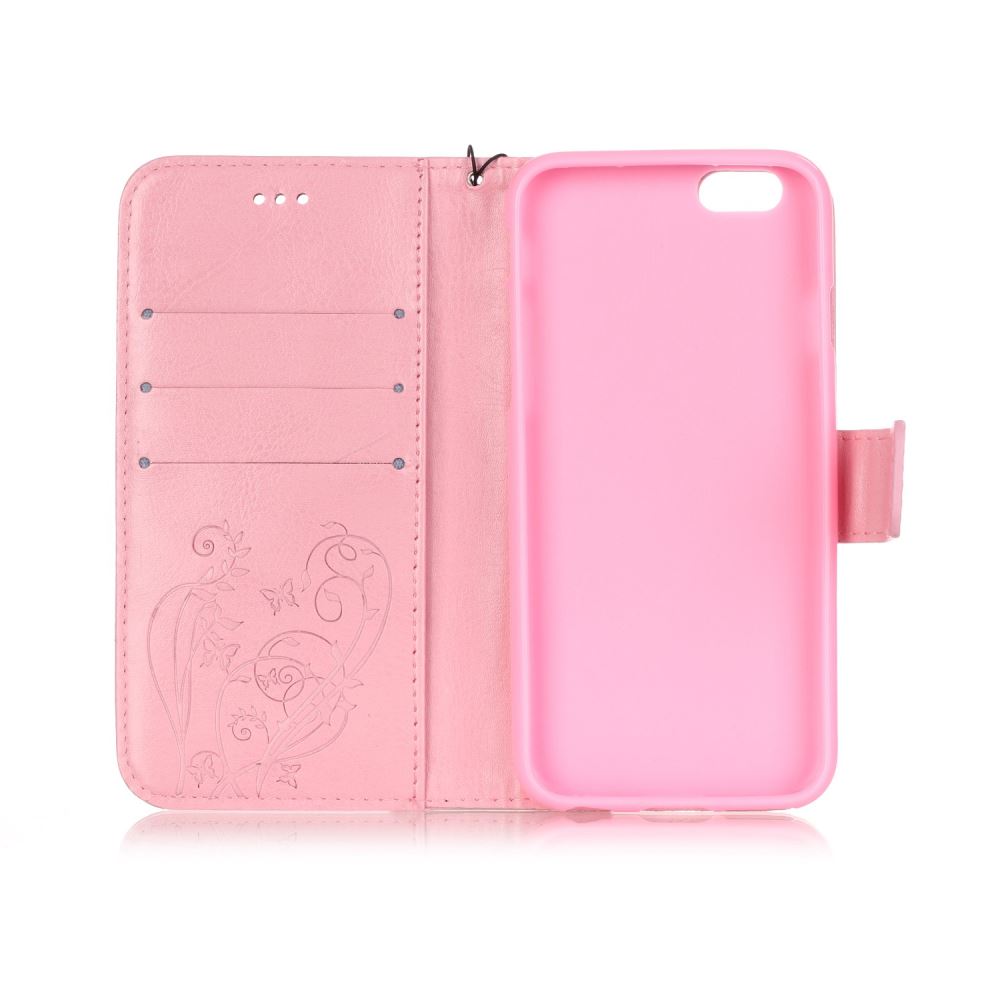 iPhone 6 6S Premium Leather Embossing wallet Folio case iPhone 6 6S Premium Leather Embossing wallet Folio case