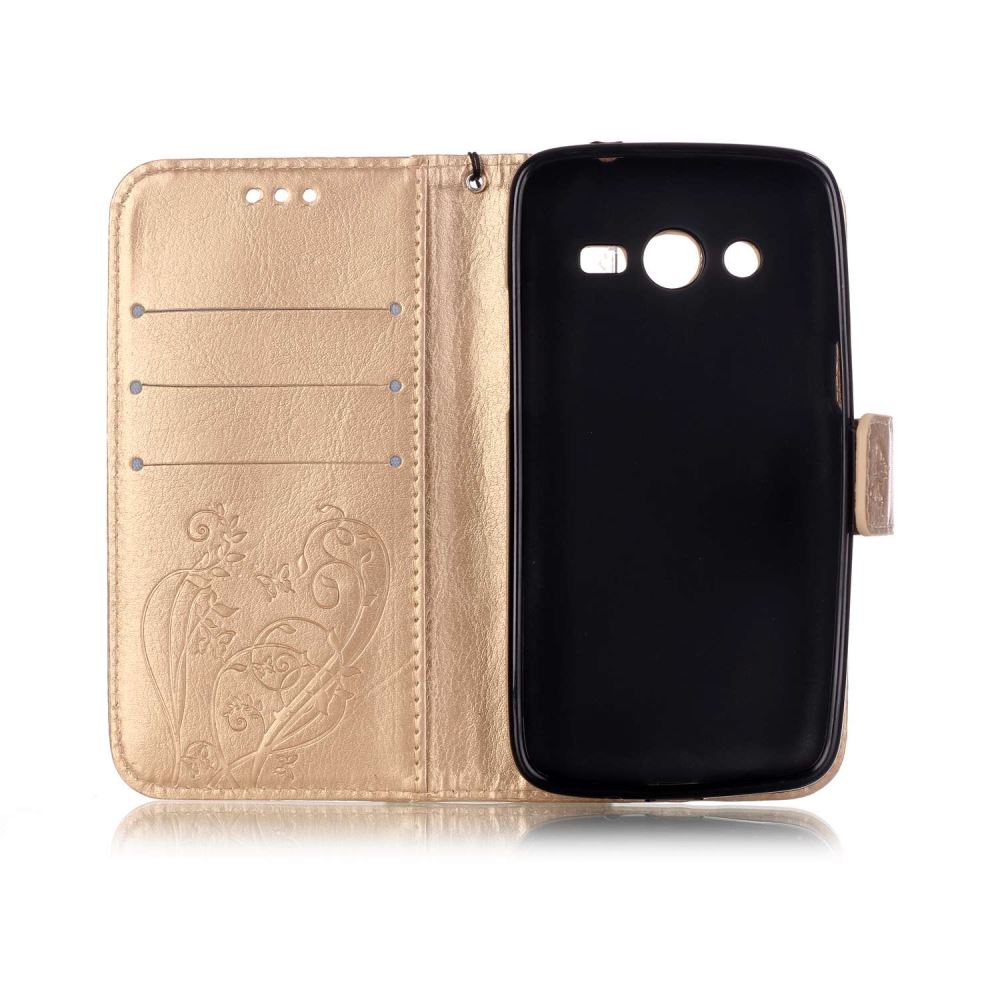 Galaxy Core LTE Case G386F Premium Leather Embossing wallet Folio case Galaxy Core LTE Case G386F Premium Leather Embossing wallet Folio case