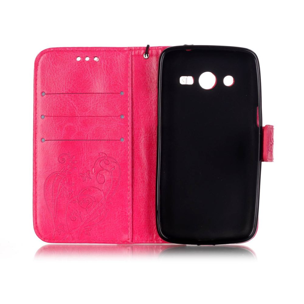 Galaxy Core LTE Case Premium Leather Embossing wallet Folio case Galaxy Core LTE Case Premium Leather Embossing wallet Folio case
