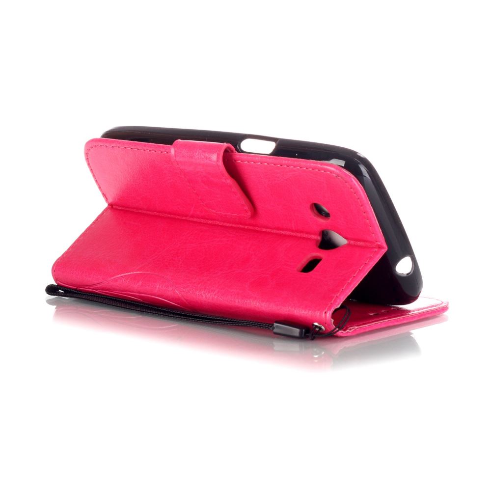 Galaxy Core LTE Case Premium Leather Embossing wallet Folio case Galaxy Core LTE Case Premium Leather Embossing wallet Folio case