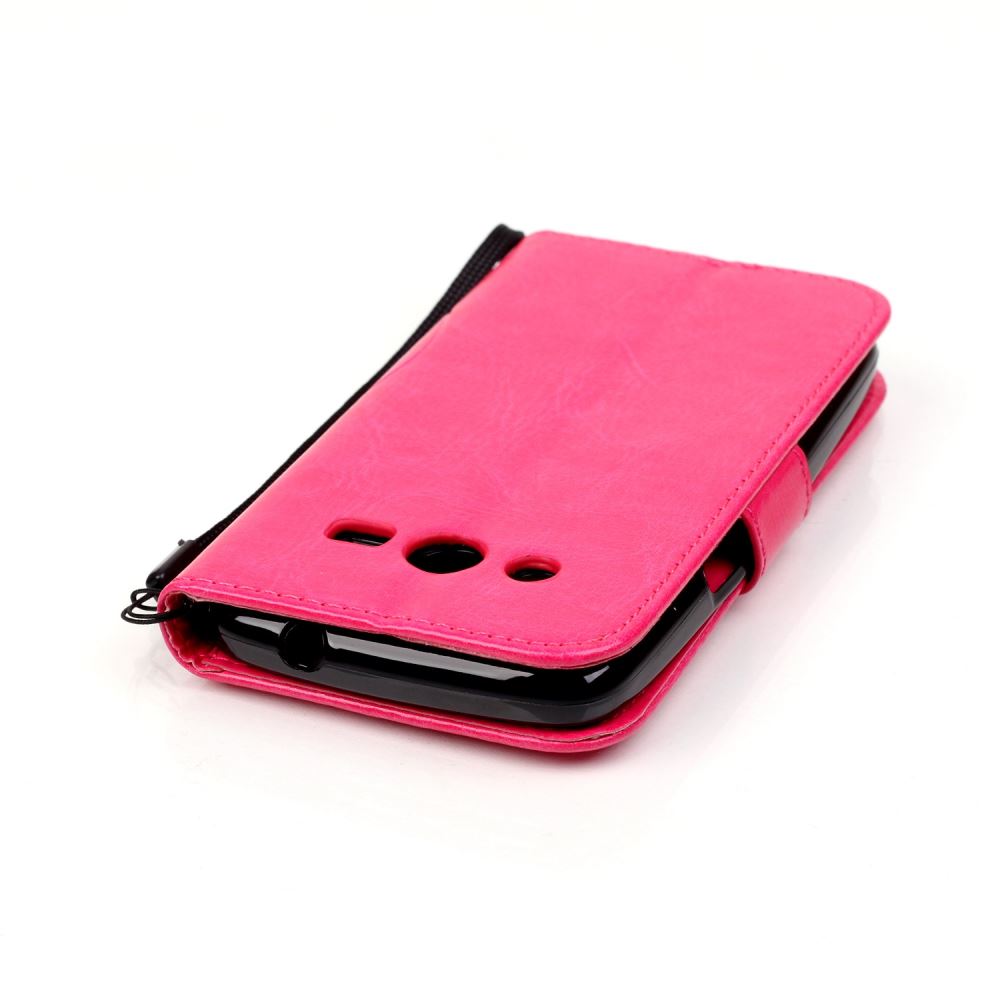 Galaxy Core LTE Case Premium Leather Embossing wallet Folio case Galaxy Core LTE Case Premium Leather Embossing wallet Folio case
