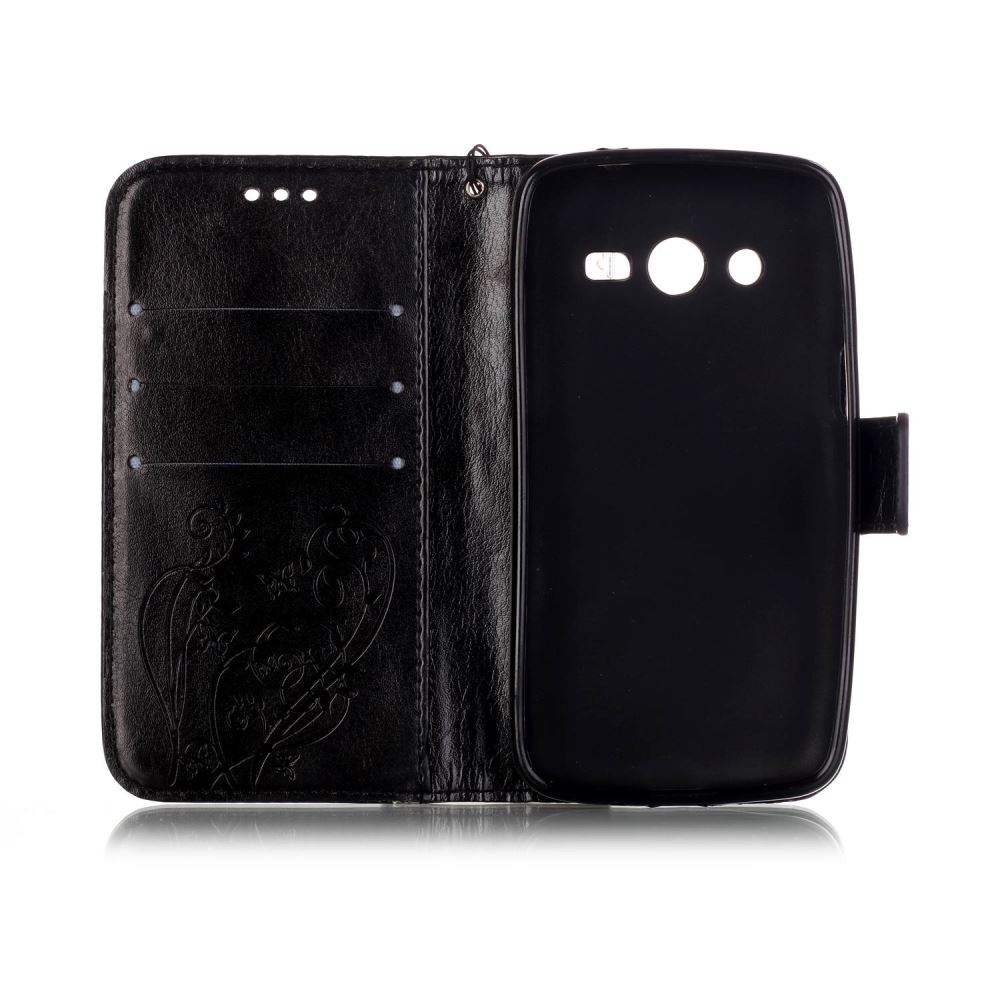 Galaxy Core LTE Case G386F Premium Leather Embossing wallet Folio case Galaxy Core LTE Case G386F Premium Leather Embossing wallet Folio case