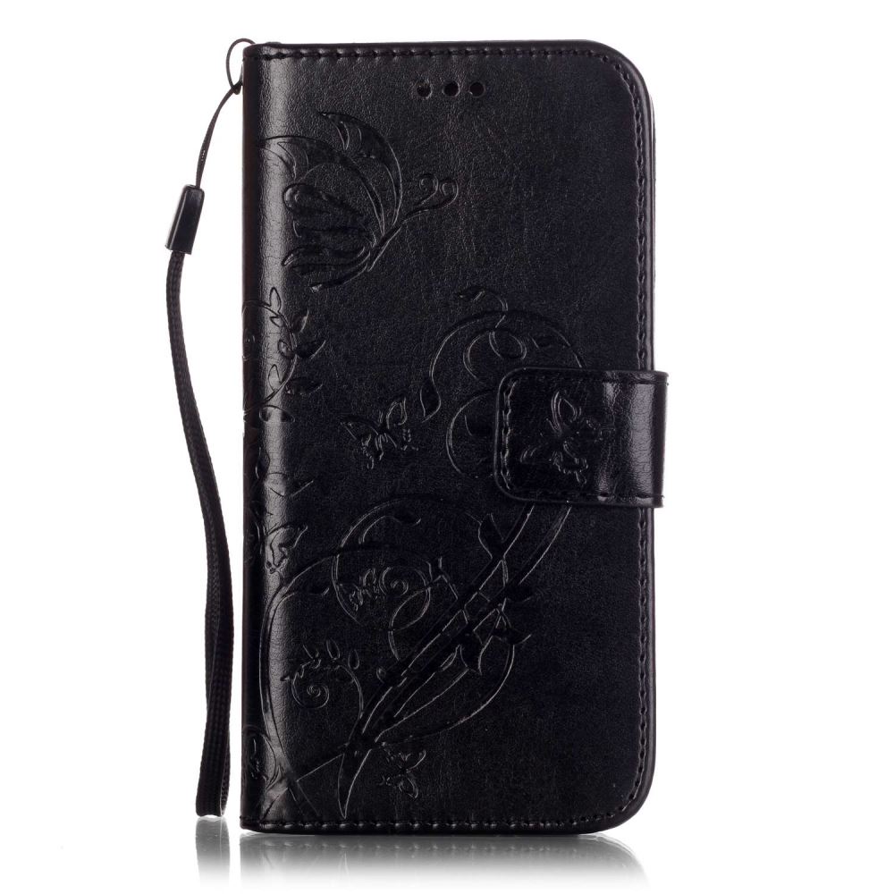 iPhone 6 6S Plus case Premium Leather Embossing wallet Folio case