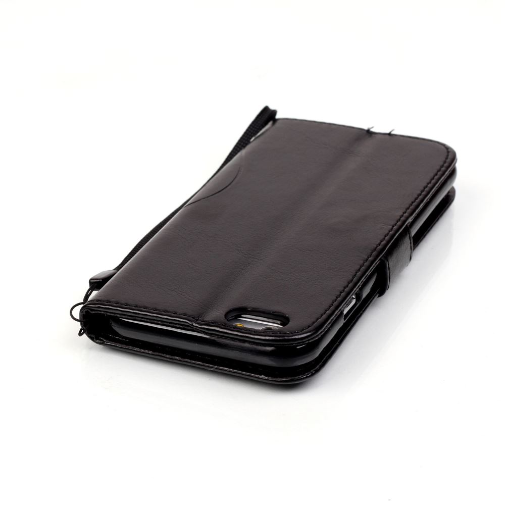 iPhone 6 6S Plus case Premium Leather Embossing wallet Folio case