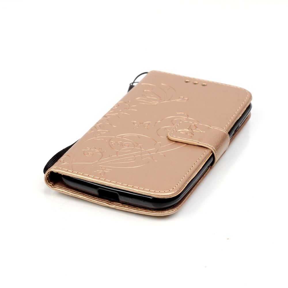 MOTO G3 case Premium leather Embossing  wallet flip case MOTO G 3rd Gen