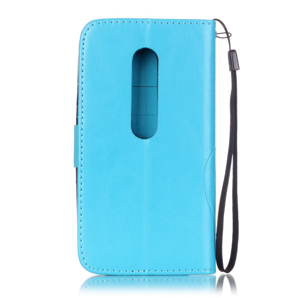 MOTO G3 case Premium leather Embossing  wallet flip case MOTO G 3rd Gen