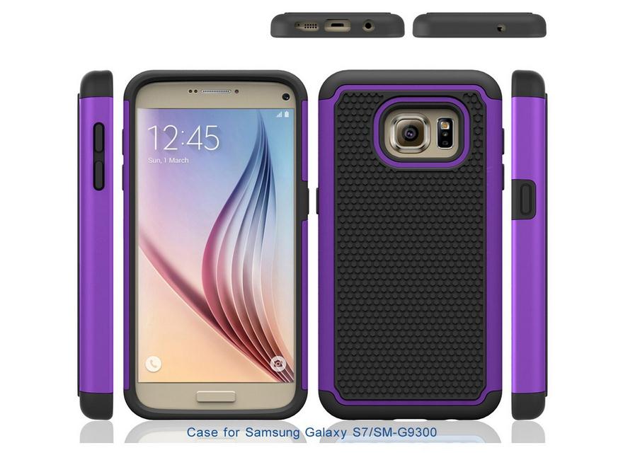 Samsung Galaxy s7 case three-piece heavy duty impact proof Rugged case cover
